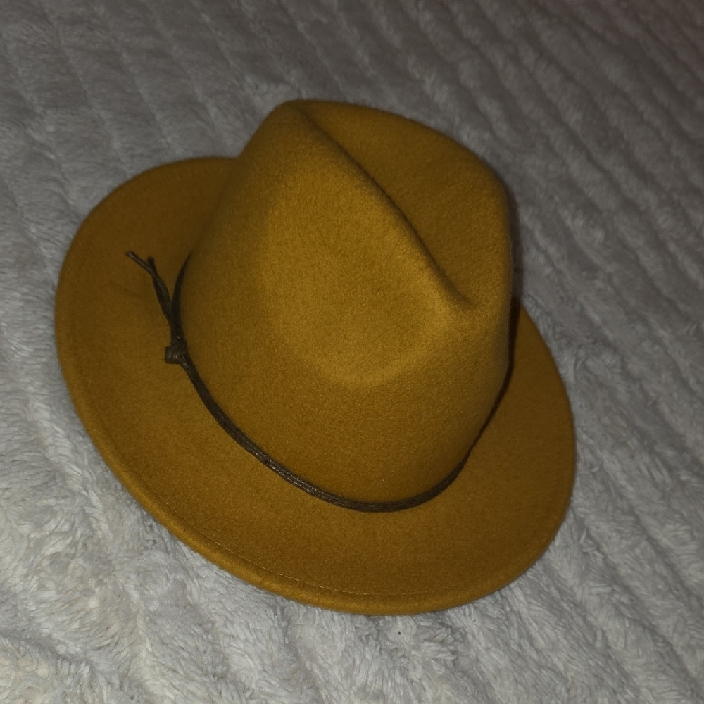Universal Thread Mustard Yellow Hat - image 4